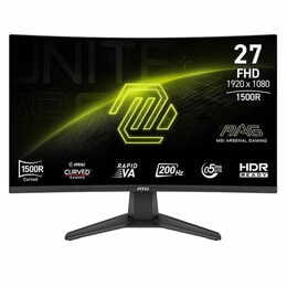 Монитор MSI 27" MAG 276CF E20 VA Black Curved 200Hz