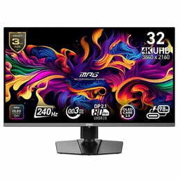 Монітор MSI 31.5" MPG 322URX QD-OLED Black 240Hz
