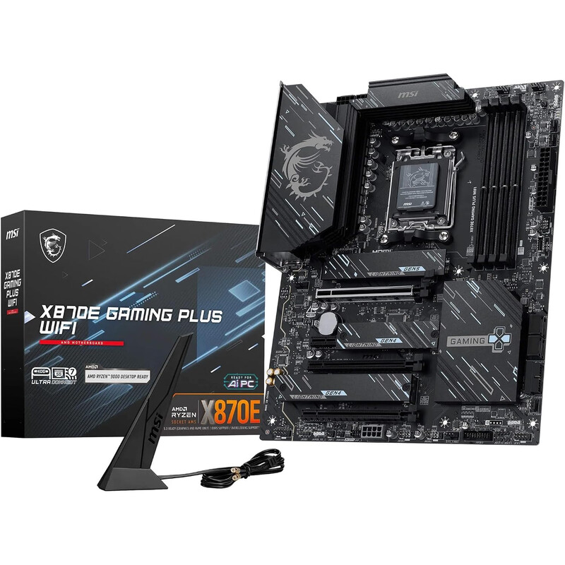 Материнська плата MSI X870E Gaming Plus WiFi Socket AM5