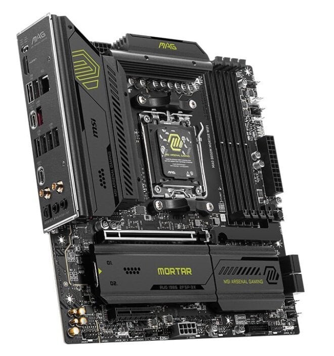 Материнська плата MSI MAG B850M Mortar WiFi Socket AM5