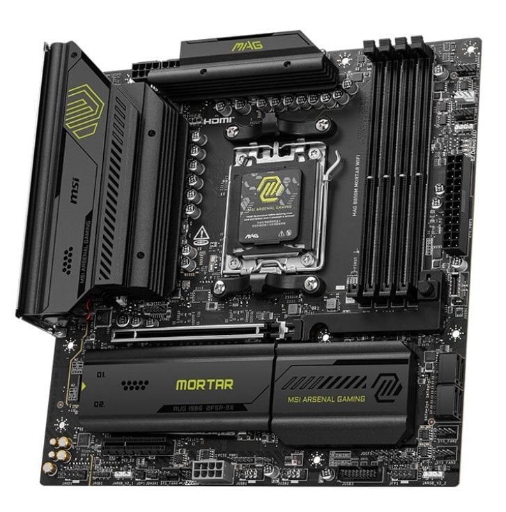 Материнська плата MSI MAG B850M Mortar WiFi Socket AM5