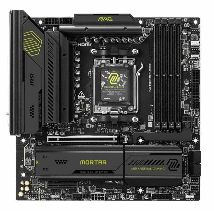 Материнська плата MSI MAG B850M Mortar WiFi Socket AM5