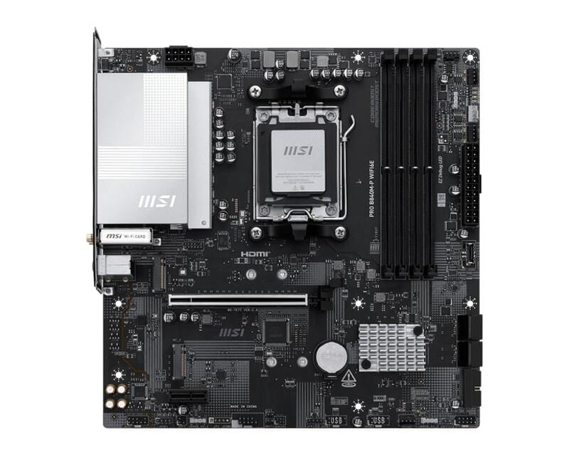 Материнська плата MSI Pro B840M-P WiFi6E Socket AM5