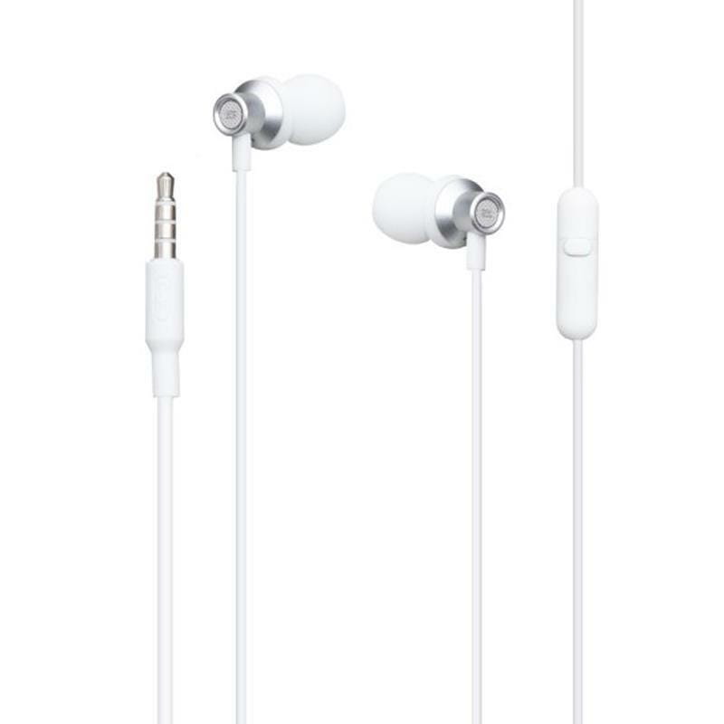 Гарнитура XO EP15 In-ear Metal White (6920680866175)