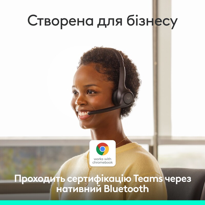 Bluetooth-гарнитура Logitech Zone 305 MS Black (981-001458)