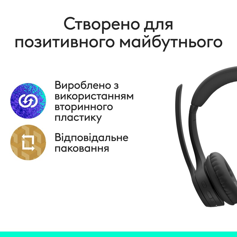 Bluetooth-гарнитура Logitech Zone 305 MS Black (981-001458)