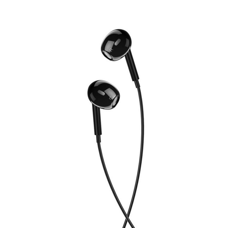 Гарнитура XO EP43 In-ear Earphone Black (6920680879168)