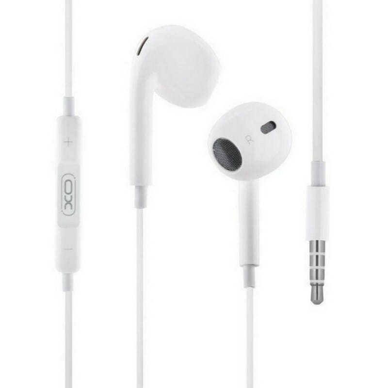 Гарнитура XO EP43 In-ear Earphone White (6920680879175)
