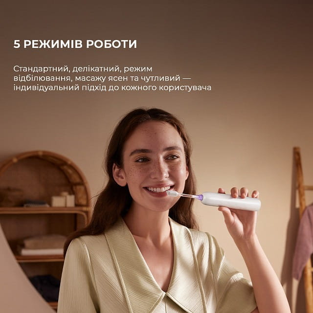 Зубная электрощетка Mova Fresh White (ATB13A-WH)