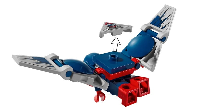 Конструктор LEGO Marvel Фігурка Капітан Америка (76292)