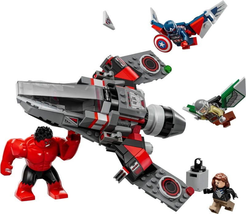 Конструктор LEGO Marvel Фігурка Капітан Америка (76292)