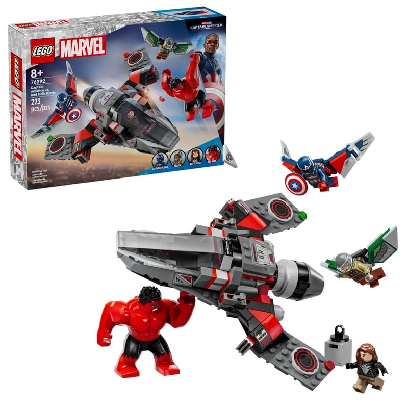 Конструктор LEGO Marvel Фігурка Капітан Америка (76292)