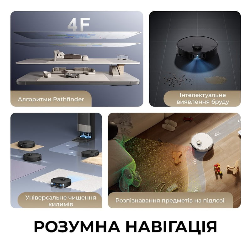 Робот-пилосос Dreame Bot L40s Pro Ultra White (RLL74CE-Wh)