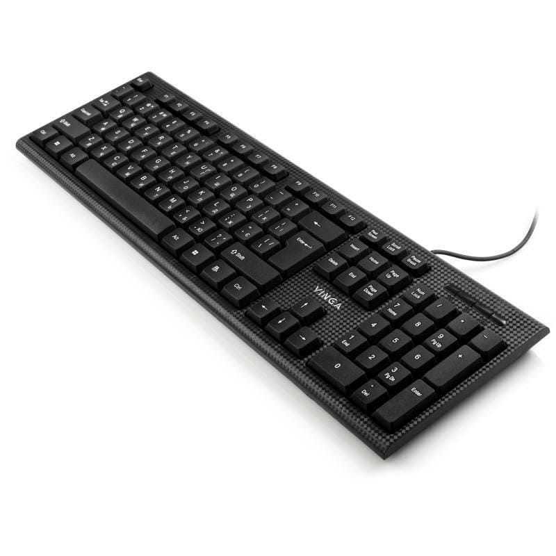 Комплект (клавиатура+мышь) Vinga KBS170 Black