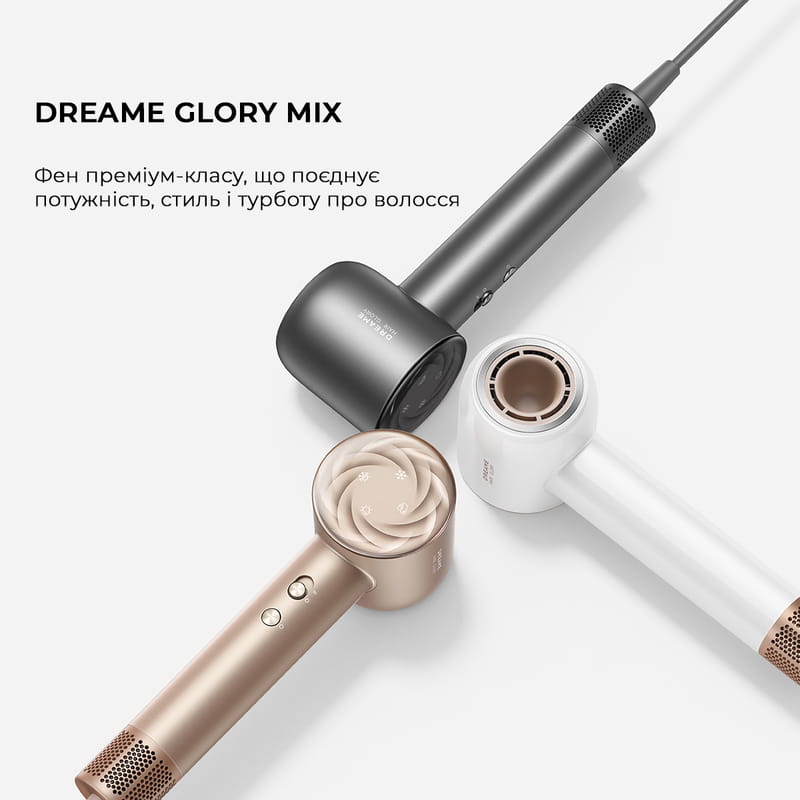 Фен Dreame Glory Mix Black (AHD18-BK)