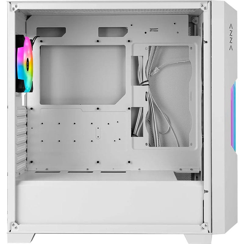 Корпус AZZA Guardian Glass White без БП (CSAZ-520WG)