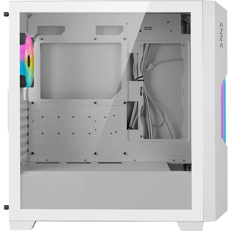 Корпус AZZA Guardian Glass White без БП (CSAZ-520WG)