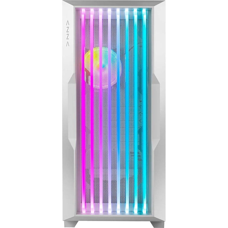 Корпус AZZA Guardian Glass White без БП (CSAZ-520WG)