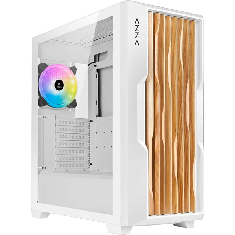 Корпус AZZA Guardian Wood White без БП (CSAZ-520WW)