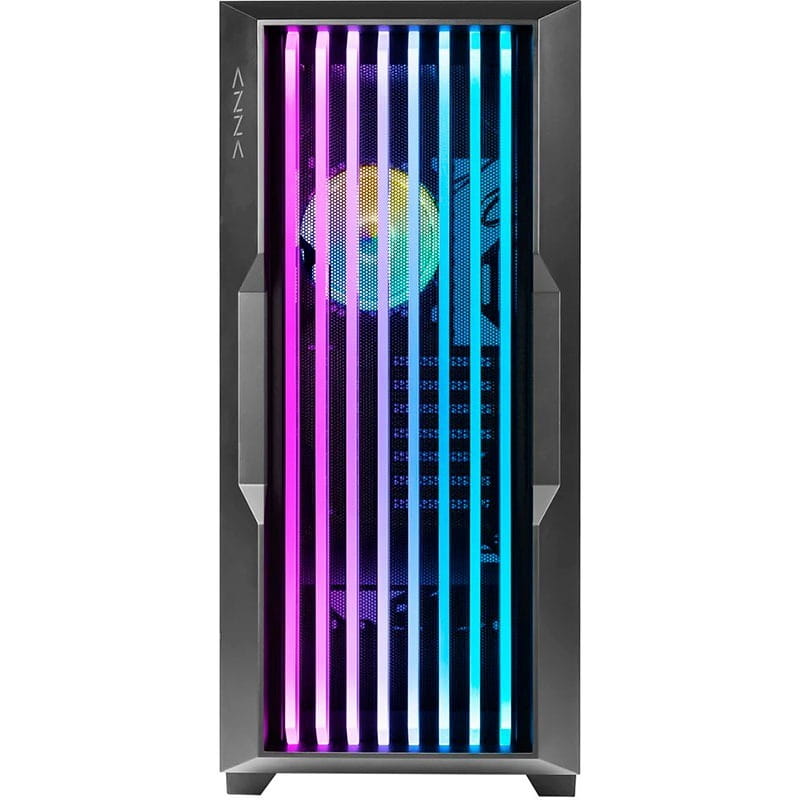 Корпус AZZA Guardian Glass Black без БП (CSAZ-520BG)