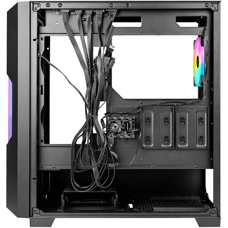 Корпус AZZA Guardian Glass Black без БП (CSAZ-520BG)