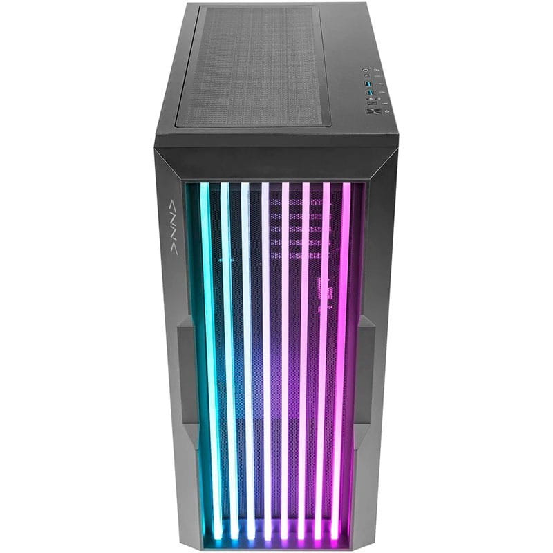 Корпус AZZA Guardian Glass Black без БП (CSAZ-520BG)