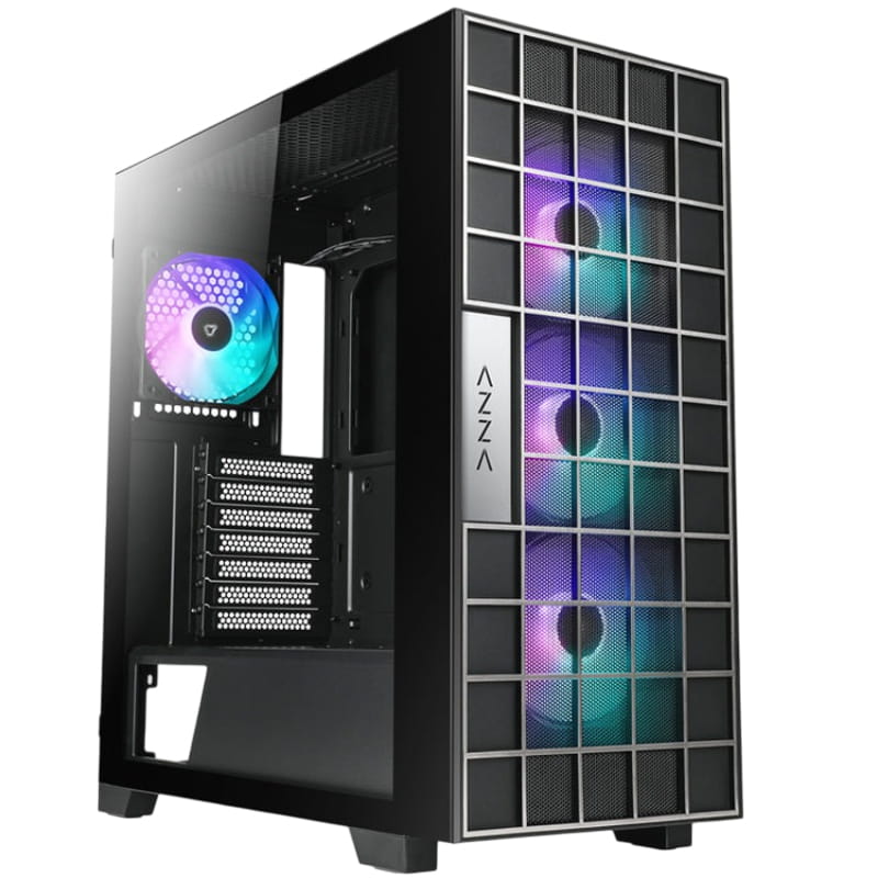 Корпус AZZA Neo Black без БП (CSAZ-500)