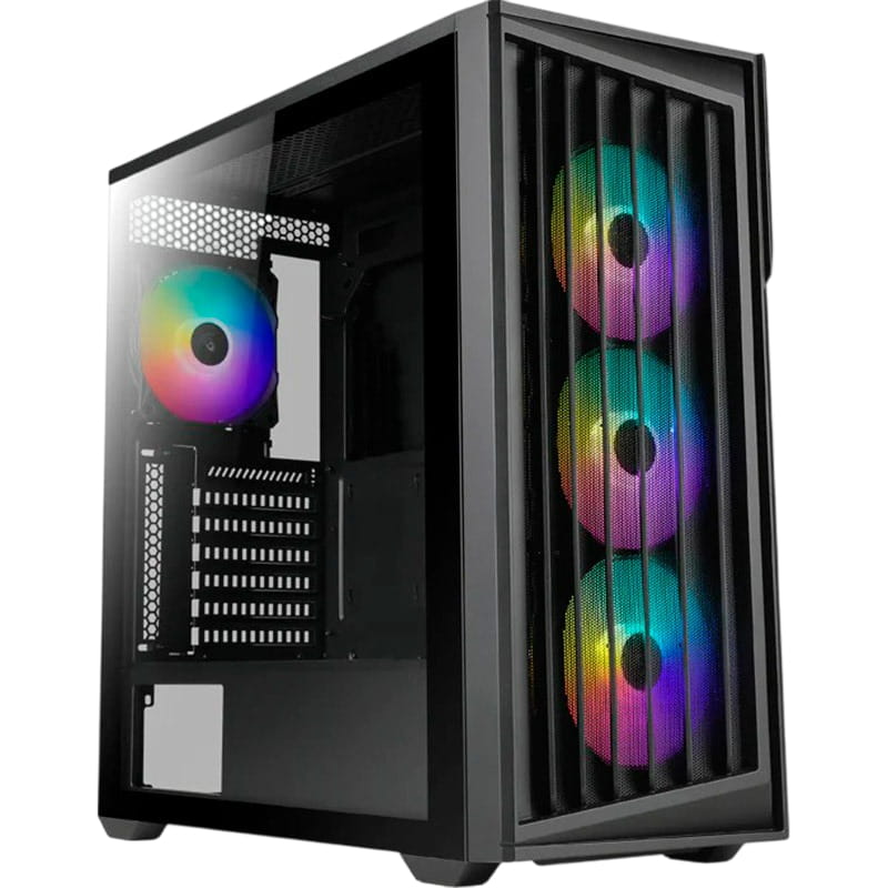 Корпус AZZA Torrent Black без БП (CSAZ-490)