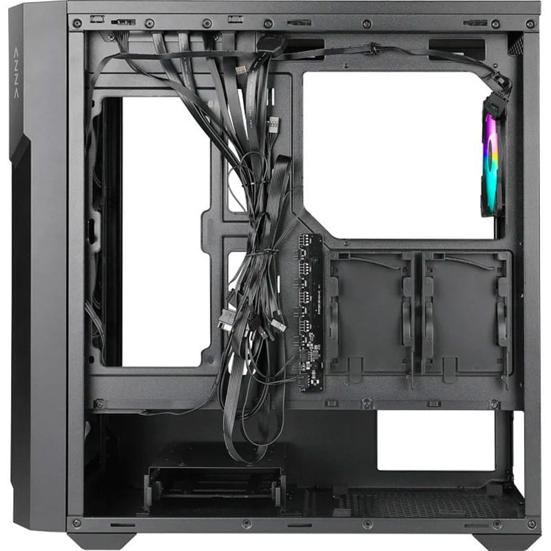 Корпус AZZA Torrent Black без БП (CSAZ-490)