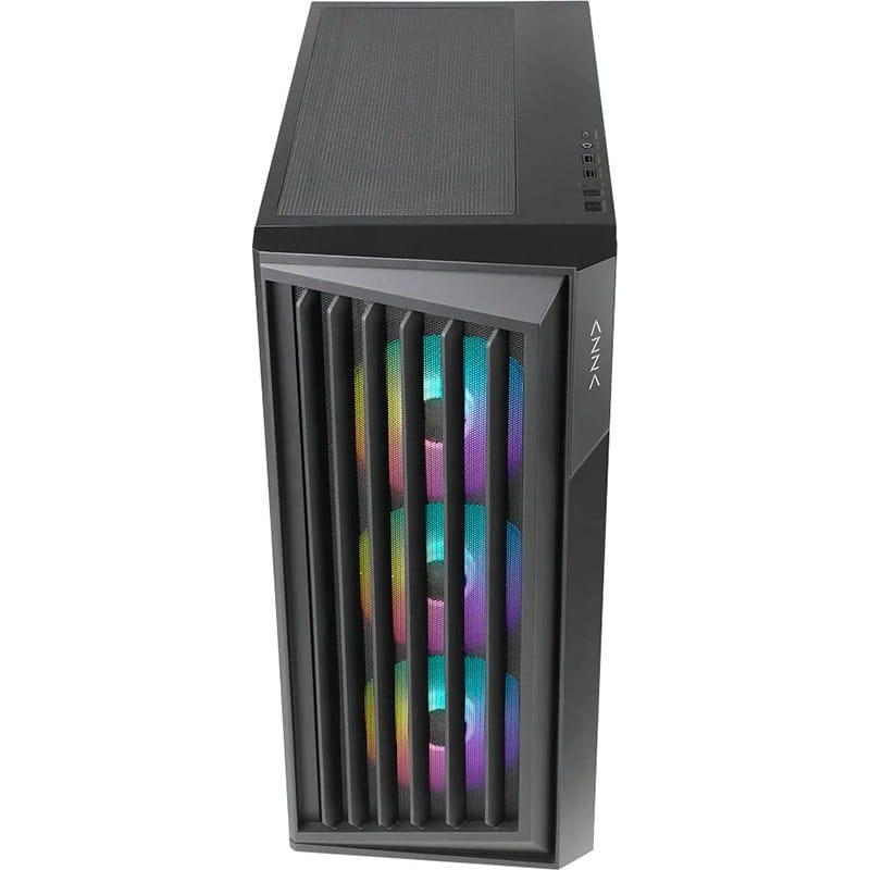 Корпус AZZA Torrent Black без БП (CSAZ-490)