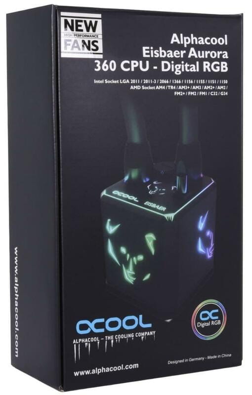 Система водяного охолодження Alphacool HPE EDIT.360 Aurora (11999)