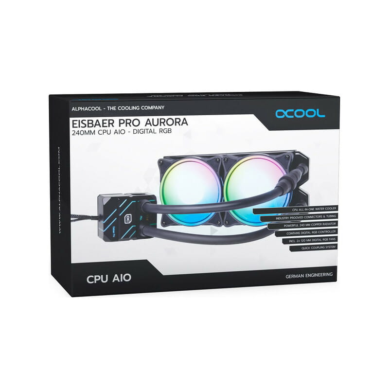 Система водяного охолодження Alphacool Aurora Pro 240 AIO (11772)