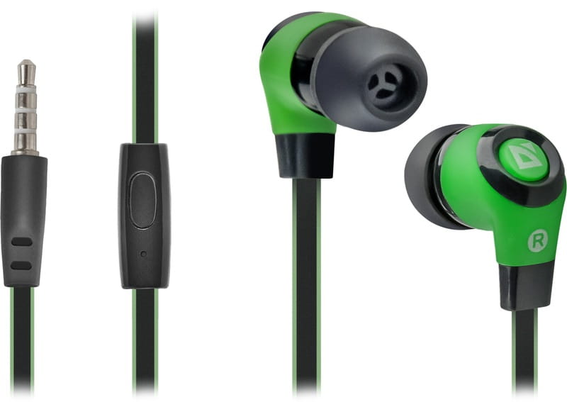 Гарнитура Defender Pulse 430 Black/Green (63434)