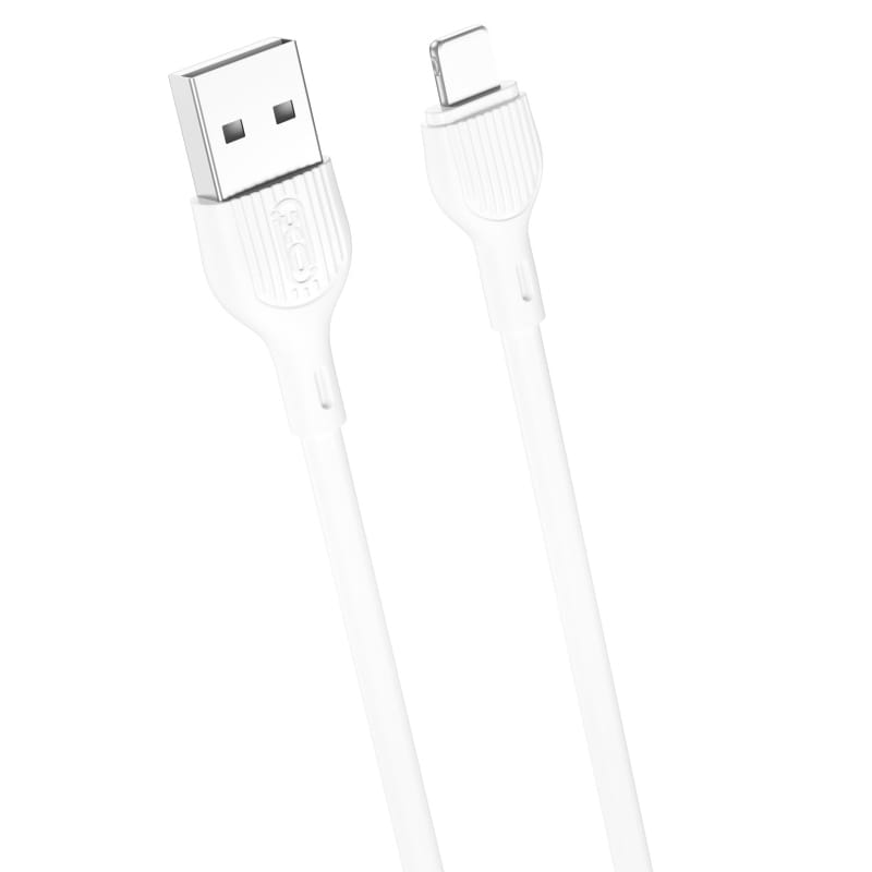 Кабель XO NB200 USB - Lightning, (M/M), 2.1A 1 м White (6920680878017)