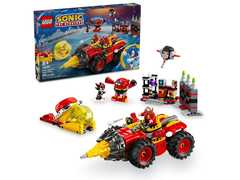 Конструктор LEGO Sonic the Hedgehog Супер Сонік проти Яйця-бурильника (76999)