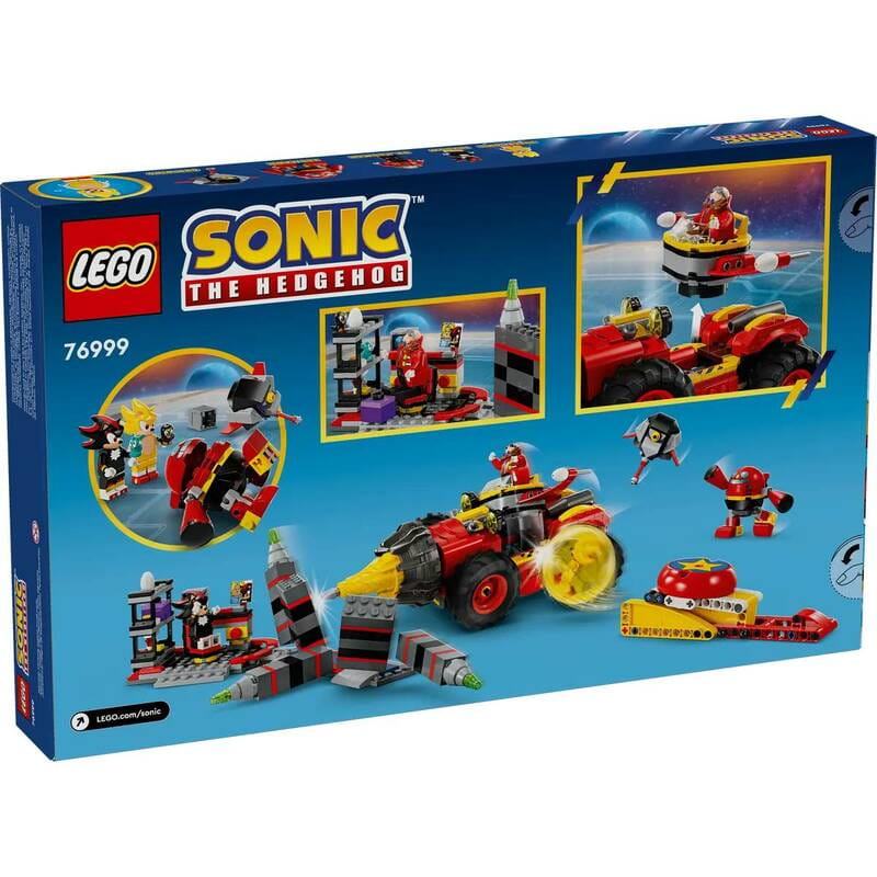 Конструктор LEGO Sonic the Hedgehog Супер Сонік проти Яйця-бурильника (76999)
