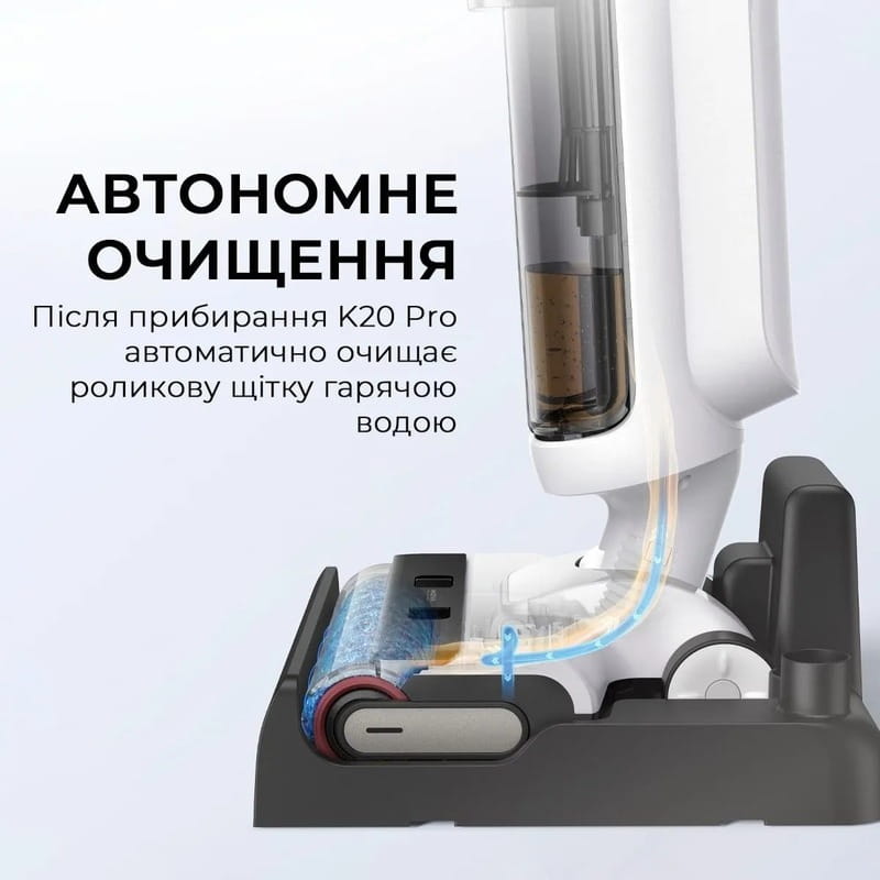 Акумуляторний миючий пилосос Mova K20 Pro (HMH21D)