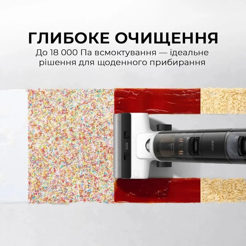 Акумуляторний миючий пилосос Mova K20 Pro (HMH21D)
