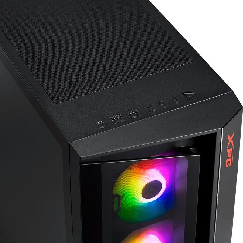 Корпус XPG Cruiser Super Black без БП (CRUISERST-BKCWW)