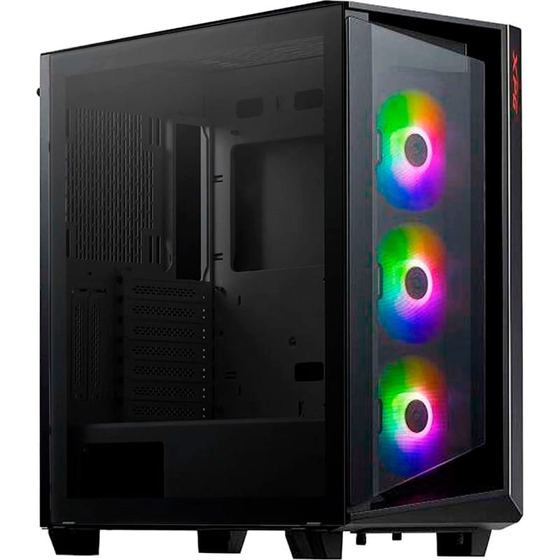 Корпус XPG Cruiser Super Black без БП (CRUISERST-BKCWW)