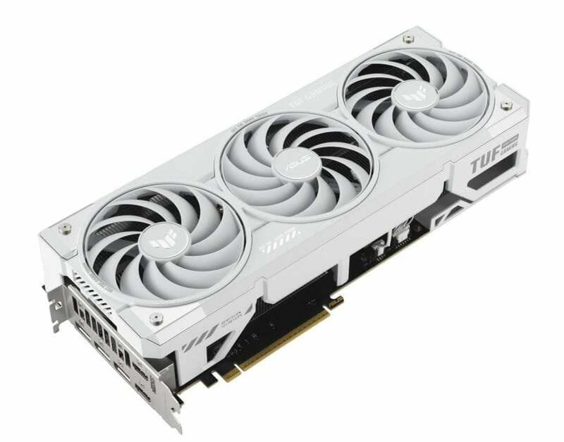 Видеокарта GF RTX 5070 Ti 16GB GDDR7 TUF Gaming OC White Asus (TUF-RTX5070TI-O16G-WHITE-GAMING)