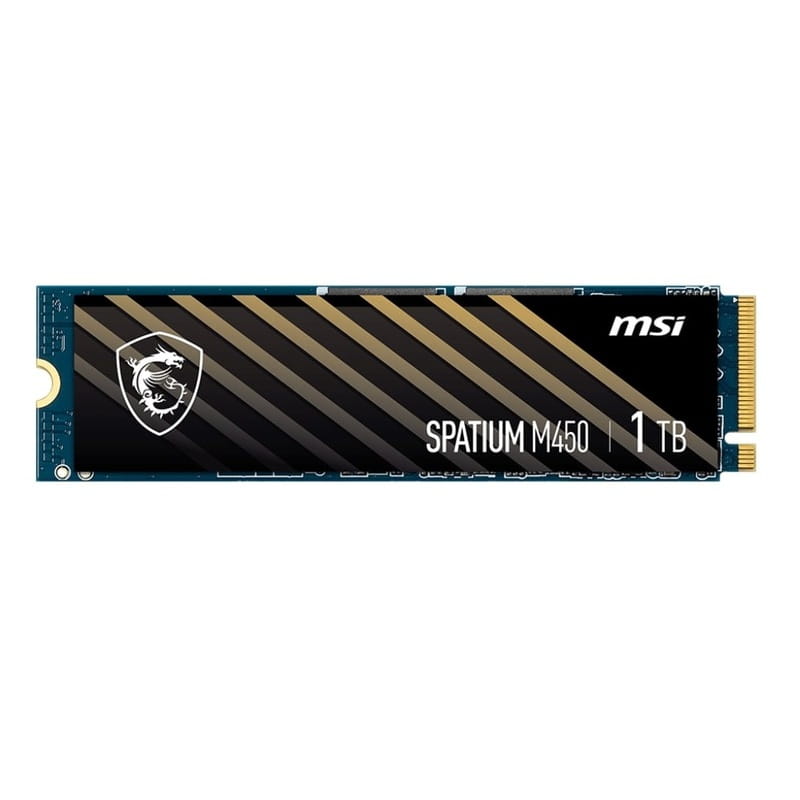 Накопитель SSD 1TB MSI Spatium M450 V1 M.2 2280 PCIe 4.0 x4 NVMe 3D NAND TLC (S78-440L0M0-P83)