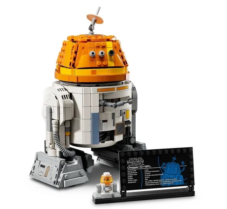 Конструктор LEGO Star Wars Чоппер (C1-10P). Дроїд-астромеханік (75416)