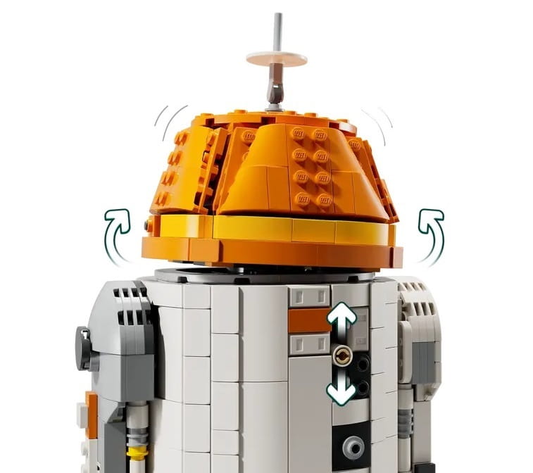 Конструктор LEGO Star Wars Чоппер (C1-10P). Дроїд-астромеханік (75416)