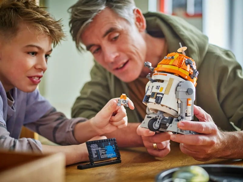 Конструктор LEGO Star Wars Чоппер (C1-10P). Дроїд-астромеханік (75416)