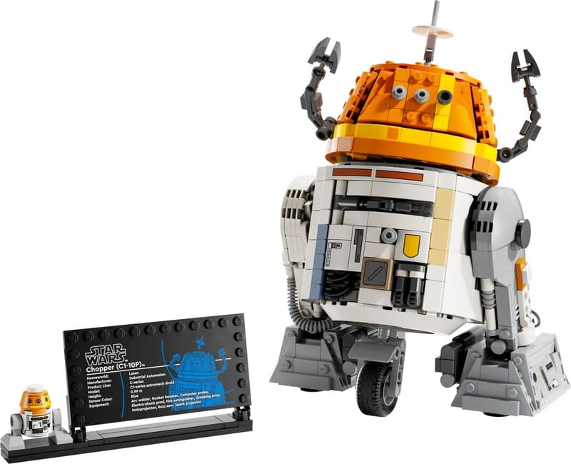 Конструктор LEGO Star Wars Чоппер (C1-10P). Дроїд-астромеханік (75416)