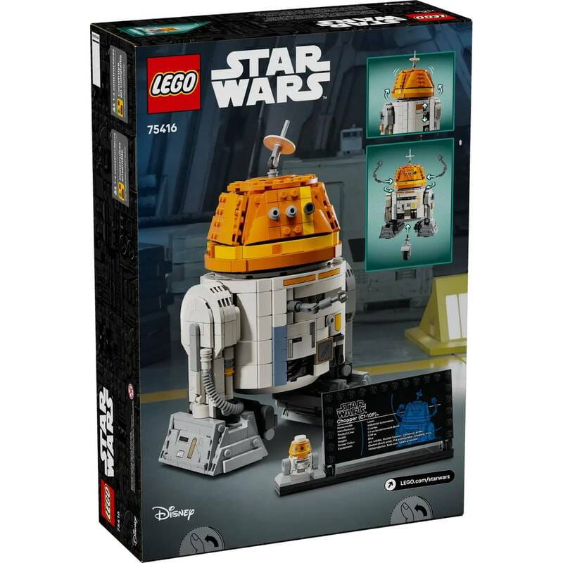 Конструктор LEGO Star Wars Чоппер (C1-10P). Дроїд-астромеханік (75416)
