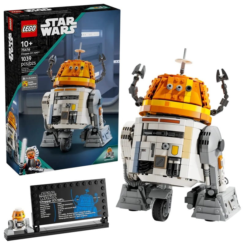 Конструктор LEGO Star Wars Чоппер (C1-10P). Дроїд-астромеханік (75416)