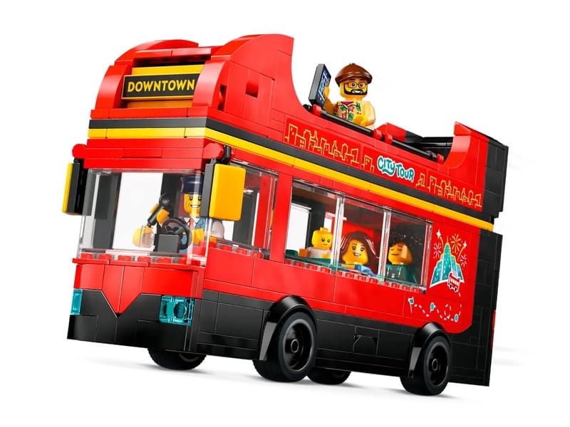 Конструктор LEGO City Красный двухэтажный экскурсионный автобус (60407)
