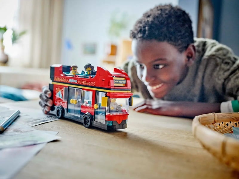 Конструктор LEGO City Красный двухэтажный экскурсионный автобус (60407)